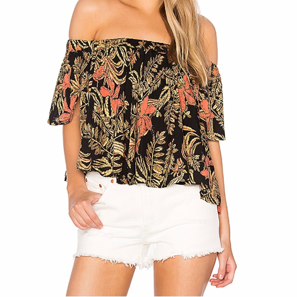 RAGA Island Fever Crop Top, Medium